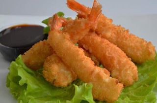 Креветки в кляре
