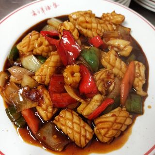 Calamares Con Salsa Picante