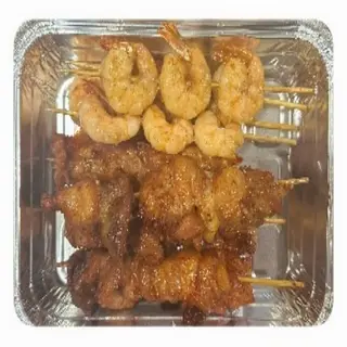 Espetadas de Frango e Gambas(B05)