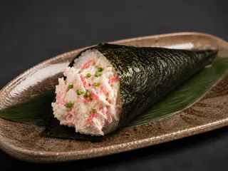 Temaki polpa di granchio