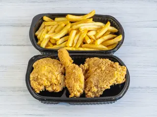 Menú 4 Piezas de Pollo Frito