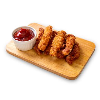 Crispy cu cartofi pai