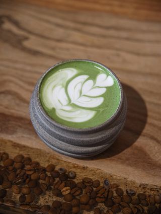 Матча латте