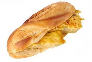 Bocata de tortilla casera