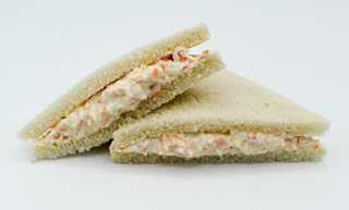 Sándwich de cangrejo