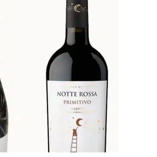 vino rosso notte rossa Primitivo Salento