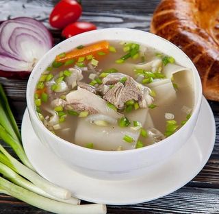 Мясо по-казахски (350 г.)