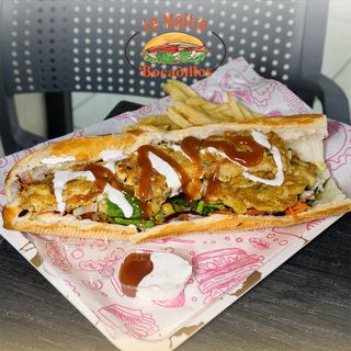 Bocadillos tortilla avec frite