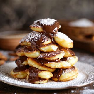 Poffertjes Nutella Spéculoos