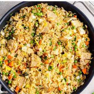Arroz Frito Con Pollo/Chicken rice