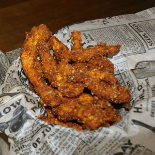 Ración De Tiras De Pollo Crujientes