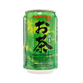 Te verde giapponese in lattina
