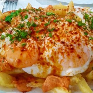 Huevos a la Estampida Trufados