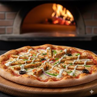 Pizza Pollo kebab (30 cm.)