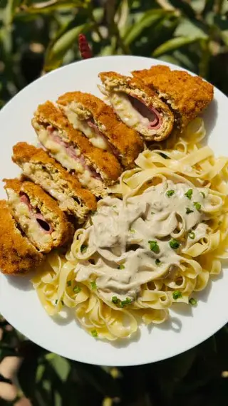 Tagliatelle Cordon Bleu