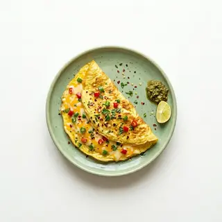 Chili Cheese Omelette