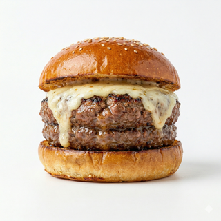 Hamburguesa De Buey Gallego Con Queso