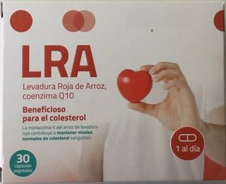 Llevat Roig d’Arròs 60 Càpsules Lra Sakai