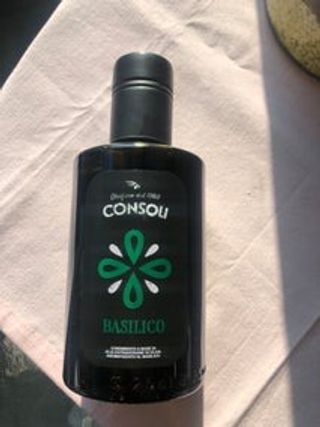 Olio EVO siciliano aromatizzato al basilico