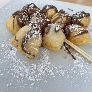 Zeppole con la Nutella