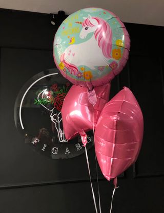 Set 3 baloane New Born Fetita