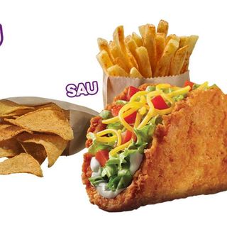 Snack Menu Naked Chicken Taco