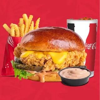 Meniu Smashed Crispy Burger