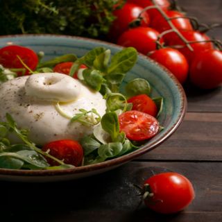 Ensalada de mozzarella