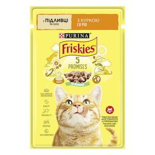 Friskies з куркою у підливці, 85г