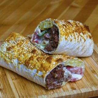 Шаурма с говядиной острый