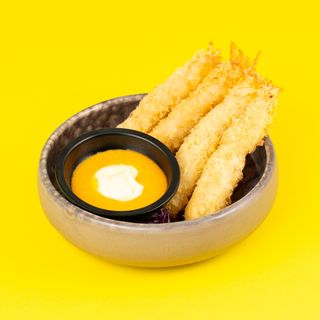 Gamberi in tempura - 4 pezzi