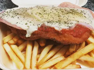 Milanesa De Pollo Napolitana
