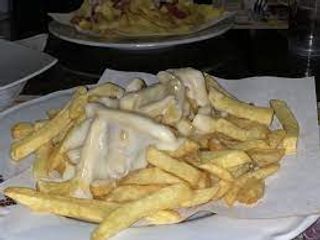 Patatine e formaggio
