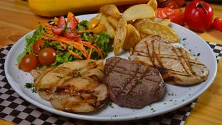 Plato mixto de pollo