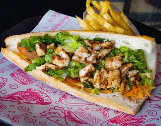 Sandwich Dinde avec Frites