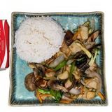 103 Arroz blanco con surtido de verduras 