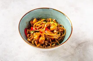 ЛАПША WOK С КРЕВЕТКАМИ