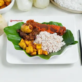 Ofada Rice & Sauce