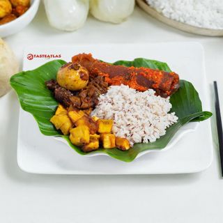 Ofada Rice & Sauce
