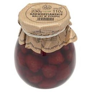 Nadwarciańskie Maliny W Syropie  230g