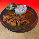 Pollo Katsu curry con arroz