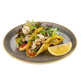 Тако з креветкою та лимонним Карі