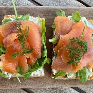 Focaccia Smoked Salmon