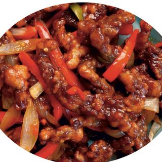 Ternera crujiente con salsa agridulce