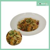 Пържен рамьон с пилешко месо