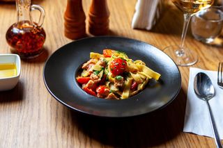 Tagliatele Salmone e Zucchini