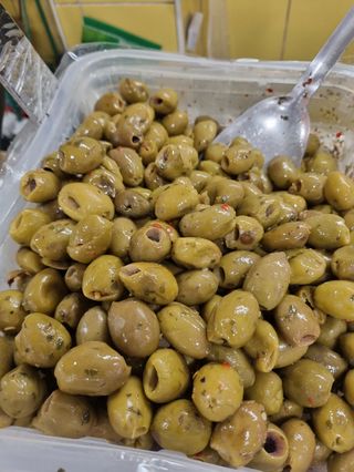Olive verdi condite denocciolate 200gr