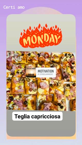 Focaccia capricciosa 1Kg