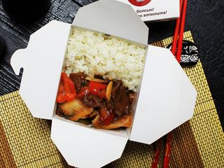 Ган-фан с говядиной