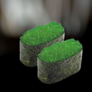 216 - Gunkan midori tobikko - 2 pezzi